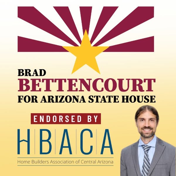 Home Builders Association Endorses Brad Bettencourt